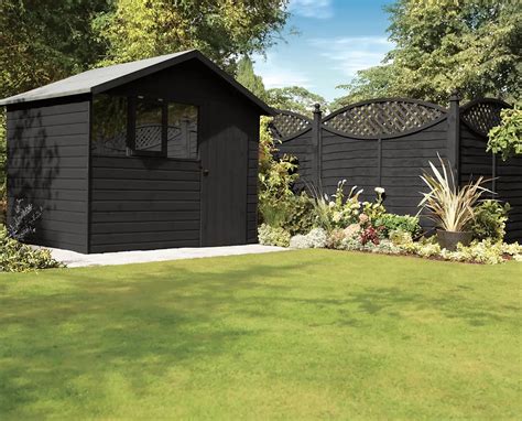 tudor black fence paint|ronseal fence life plus black.